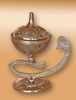 Swan - Brass Incense Burner - height 12 cm
