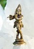 Krishna, brass, approx. 12 cm