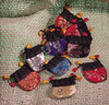 Mini Brocade Bags, 24 pcs.Size 7 x 7 cm, mixed... 7 x 7 cm, Farben gemischt