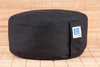 Zen cushion, blackwith kapok filled 30 x 15 cm