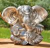 Ganesha, versilbert 13 cm