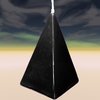 Pyramid candle black - Protection