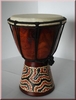 Djembe-Drum small with point painting