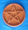 Altar pentacle pentagram brown