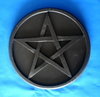 Altar pentacle pentagram black